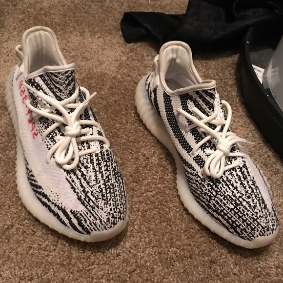 Zebra yeezy sz11