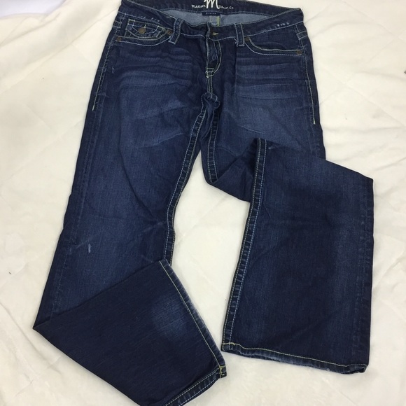 Madison Denim Co Stretch Bootcut Jeans Size 9/10 L - Picture 2 of 8