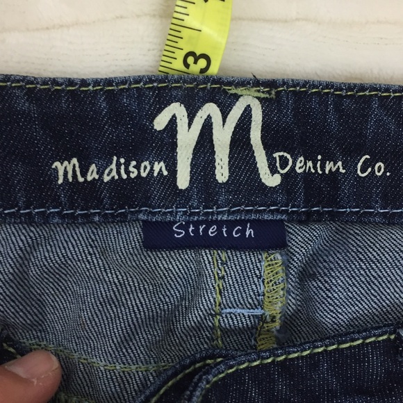 Madison Denim Co Stretch Bootcut Jeans Size 9/10 L - Picture 3 of 8