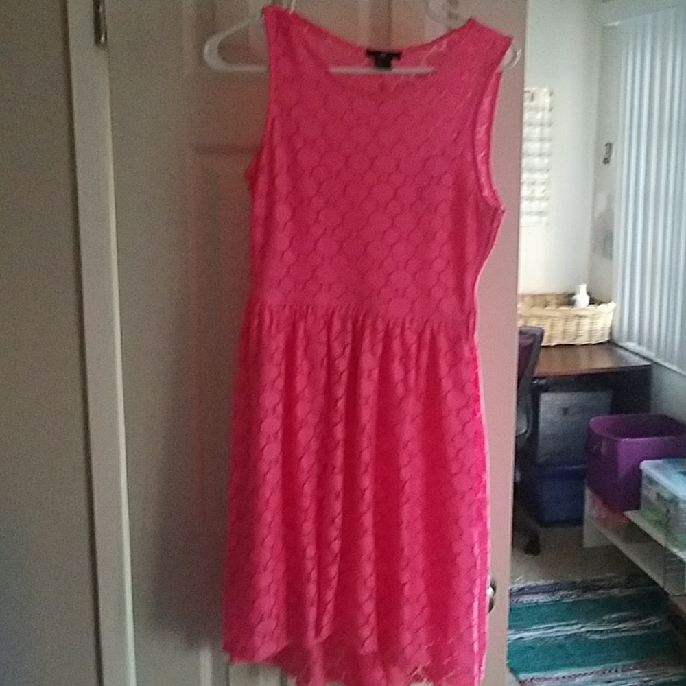 H&M hot pink dress NWOT