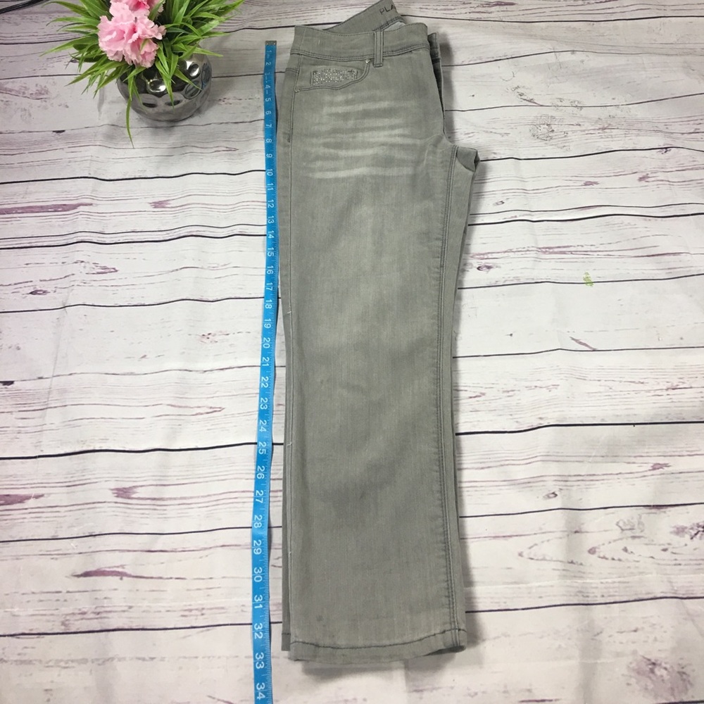 Denim bling pocket crop Bermuda jeans - Picture 5 of 6