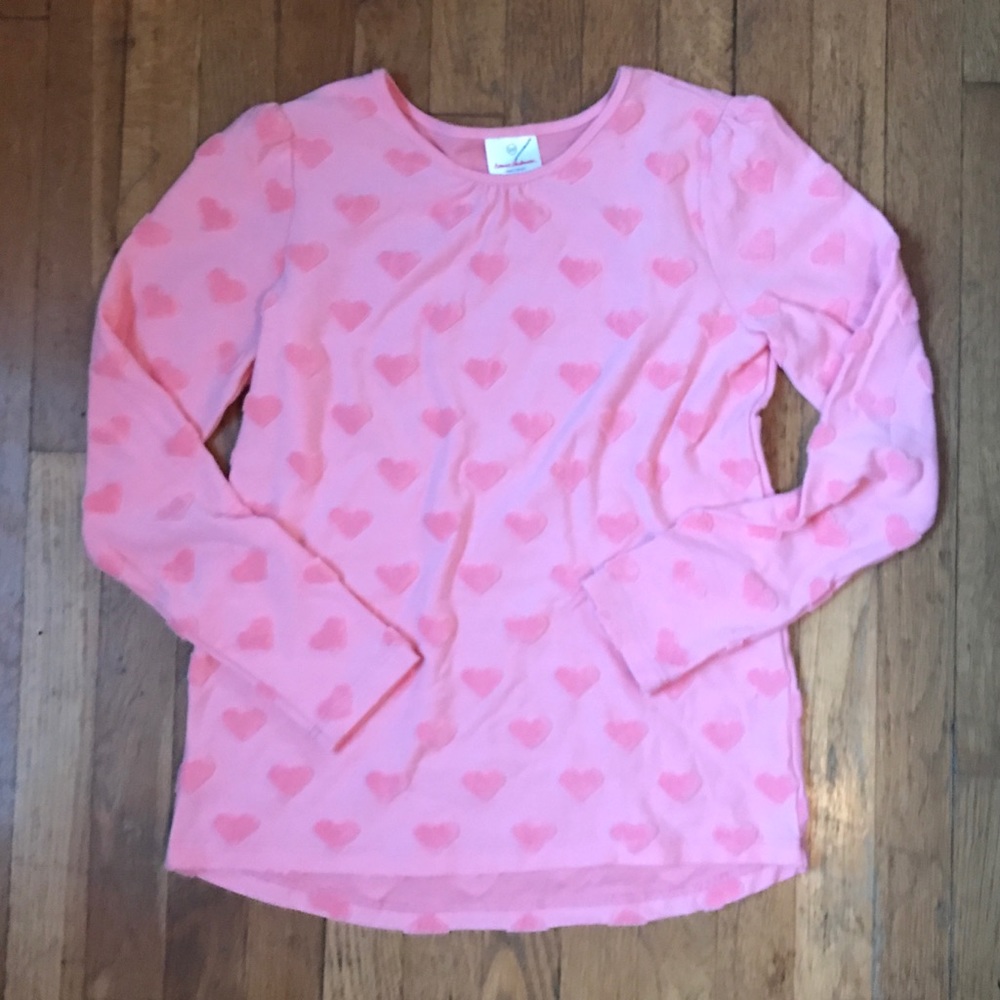 Pink long sleeve tee