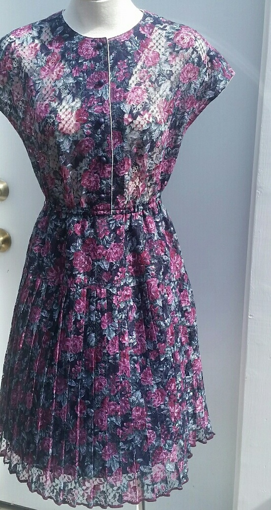 Vintage floral dress