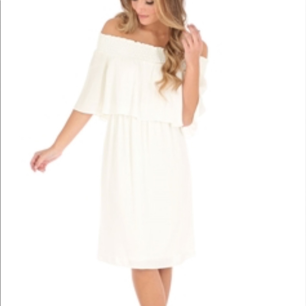 Off The Shoulder dress SOLD🚫