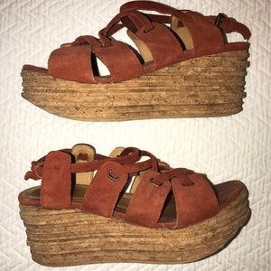 Free People flatform sandals SIZE 37