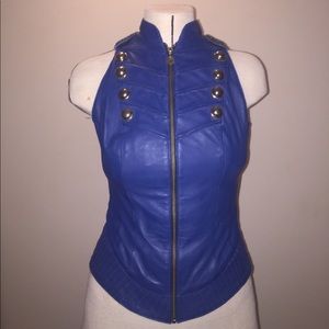 leather vest
