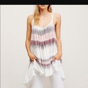 NWOT Free People Tunic Fly by Tank