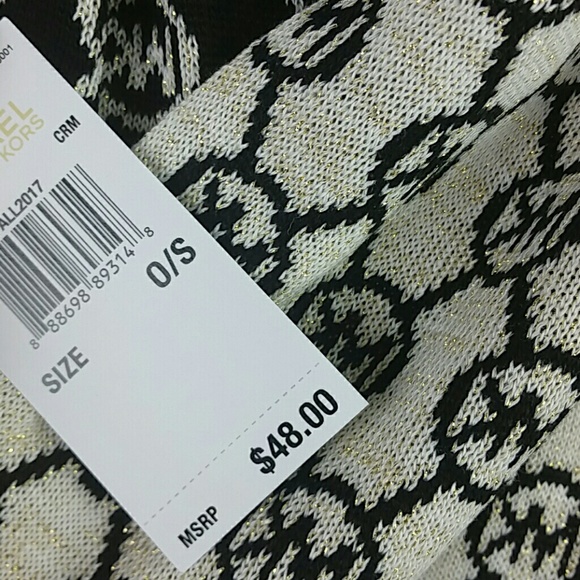 LAST 1Metallic Michael Kors Scarf - Picture 2 of 3