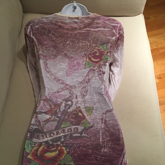 Long Sleeve t-shirt with multi details - Picture 6 of 6