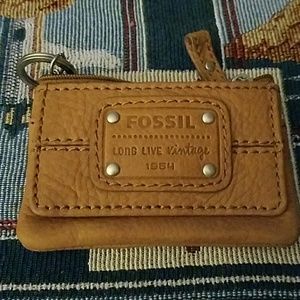 Fossil Leather Coin Purse