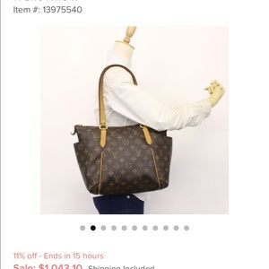Louis Vuitton tote bag