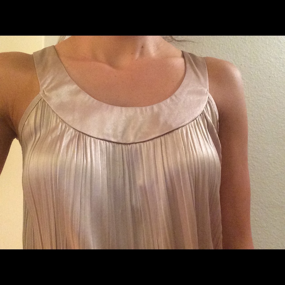 Shimmery Gold Blouse! Great condition!