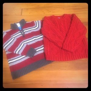 Two boys sweaters
