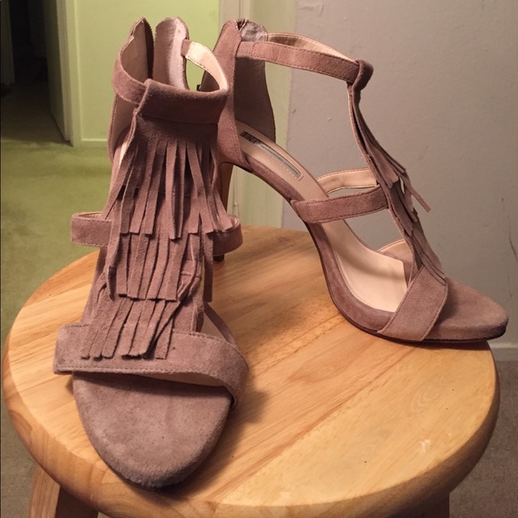 I.N.C Fringe Heels - Picture 2 of 7