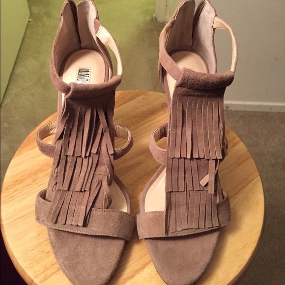 I.N.C Fringe Heels - Picture 3 of 7