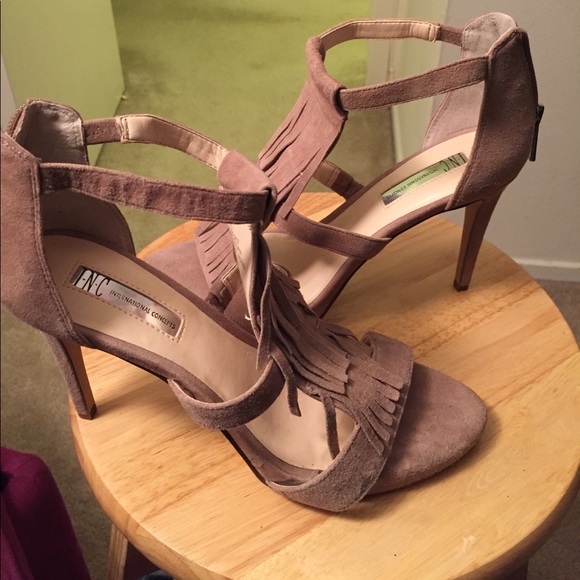I.N.C Fringe Heels - Picture 4 of 7