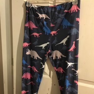 Dinosaur Fabulegs Leggings TC. New with tags.