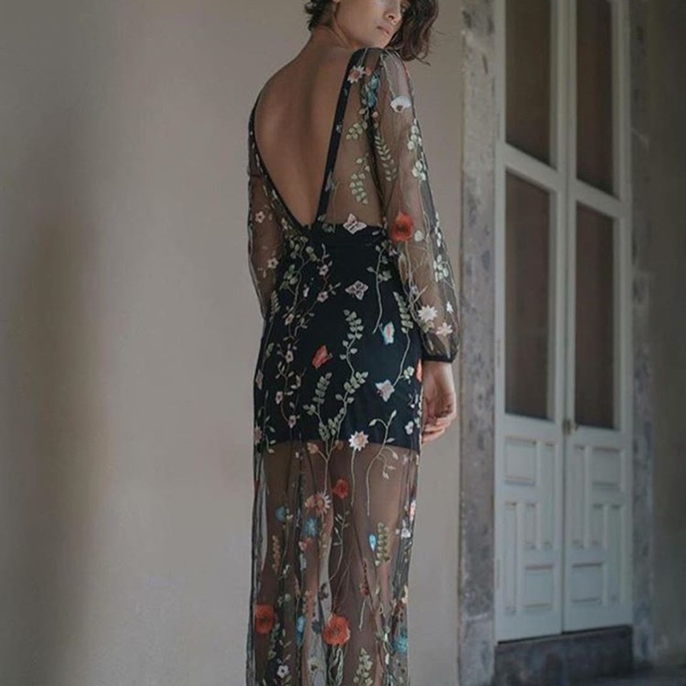 Maclovia Secret Garden Dress