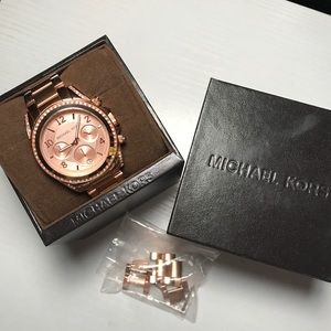 Michael Kors Rose Gold Watch