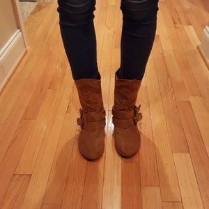 Camel colored boots