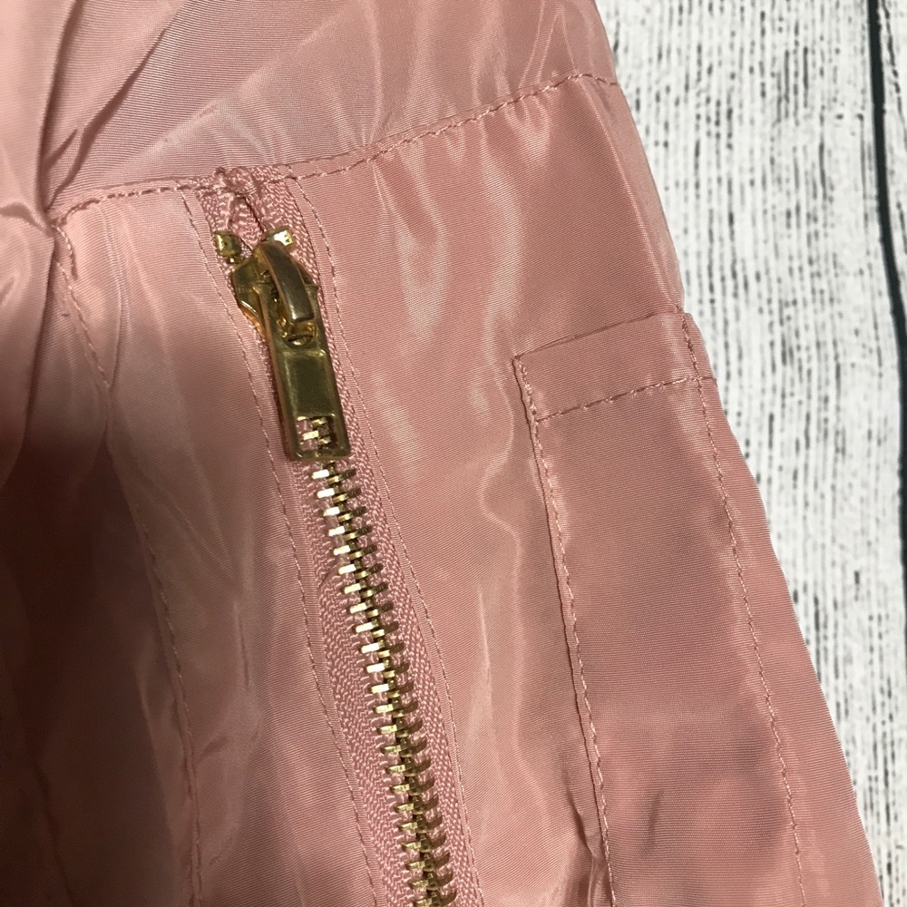 New Look Mauve Bomber Jacket - Picture 6 of 8