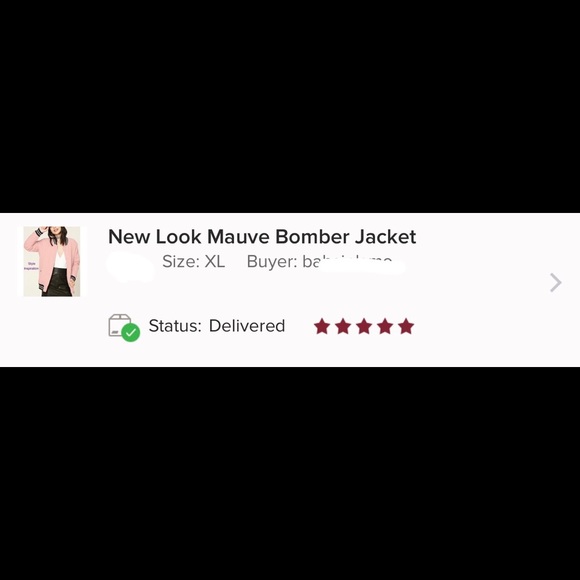 New Look Mauve Bomber Jacket - Picture 8 of 8