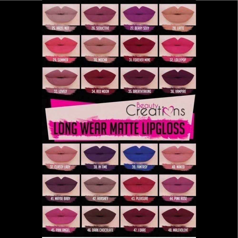 Beauty Creation Lipstick! 💄💋👄💖