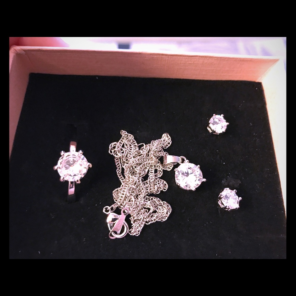 CZ jewelry set