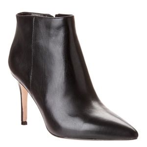 Bettye Muller Grayson Leather Ankle Boots
