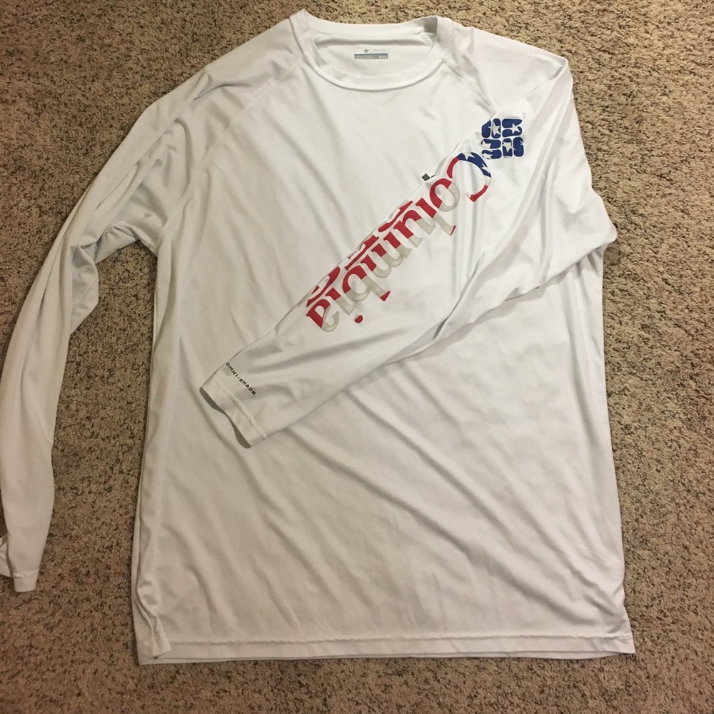 Long sleeve, limited edition, Columbia shirt