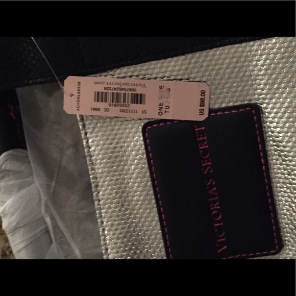Victoria's Secret Silver Tote Bag - Picture 3 of 3