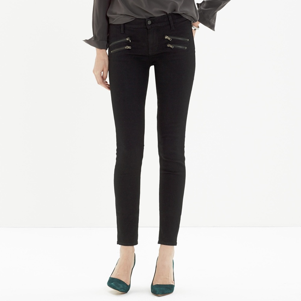 Madewell Double Zip Pocket Skinny Jeans