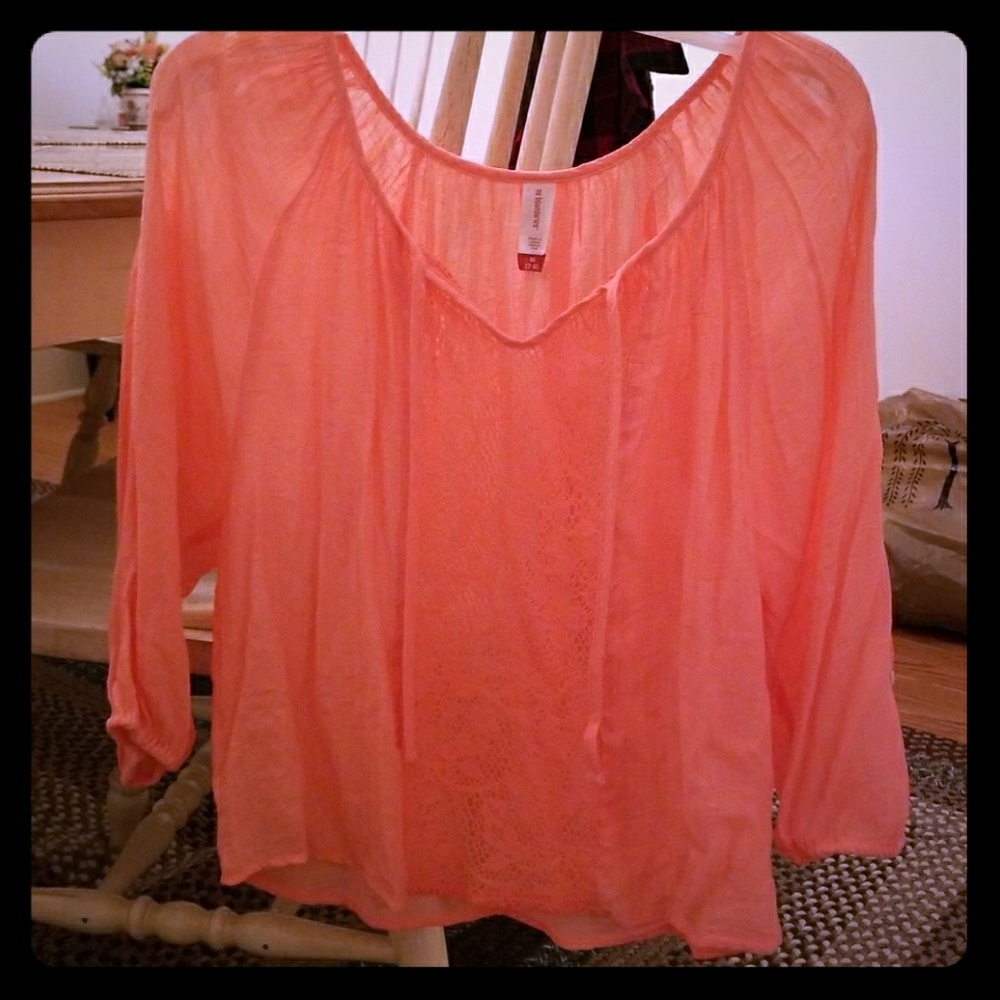 3/4 sleeve blouse