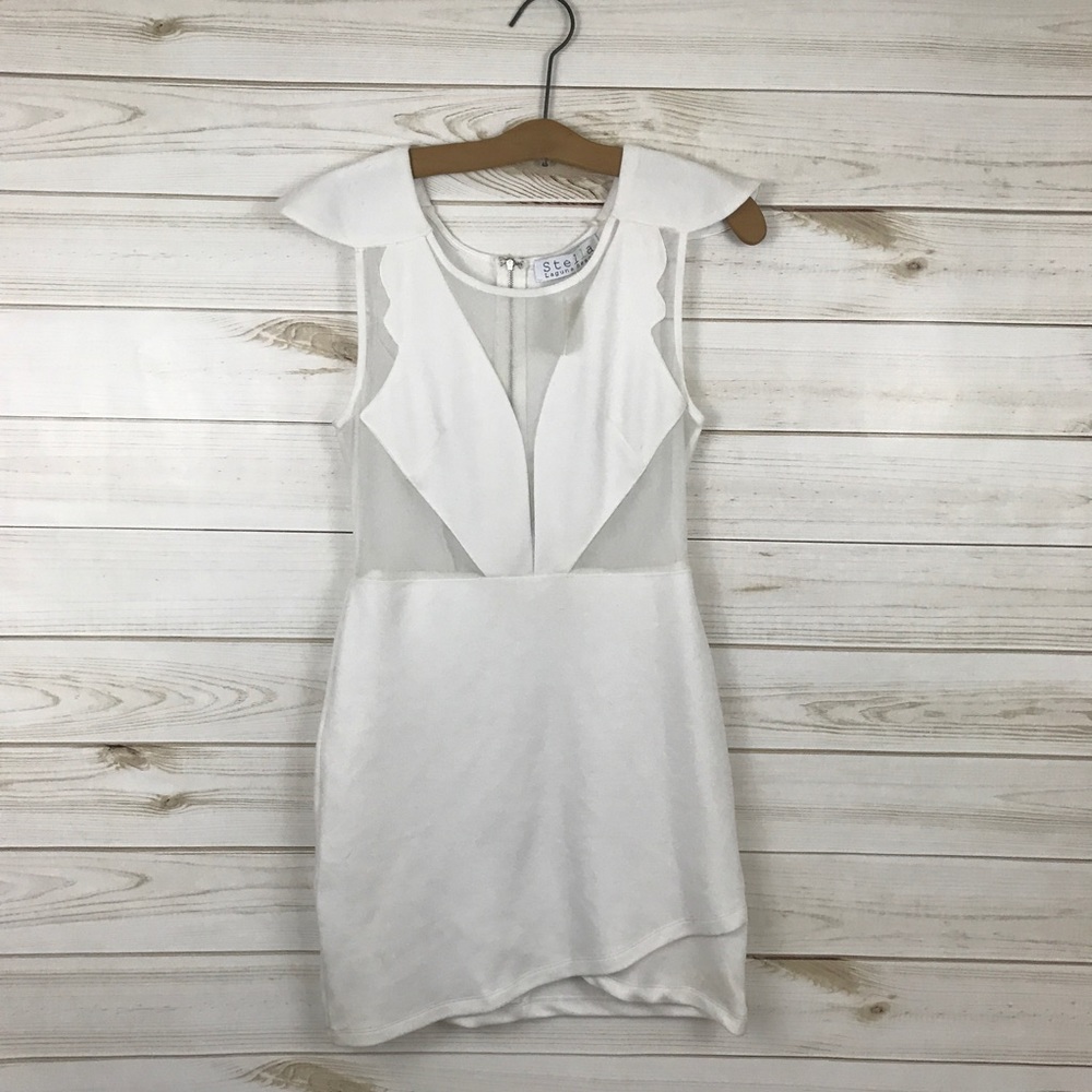 Stella dress with lace