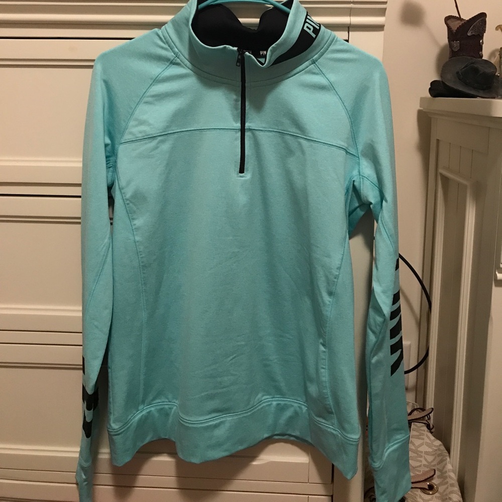 PINK Victoria's Secret ultimate quarter zip jacket