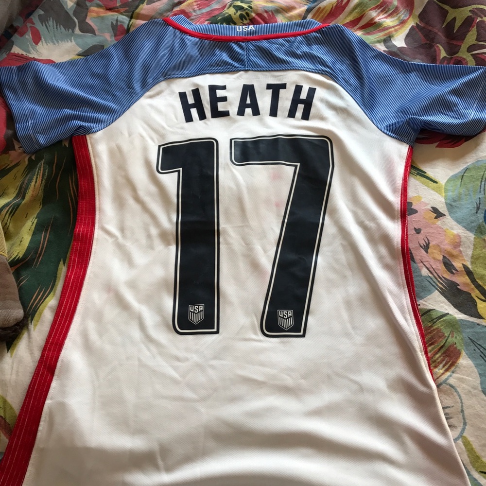 TOBIN HEATH 2016 AWAY JERSEY