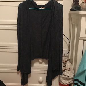 Black/gray Hollister cardigan