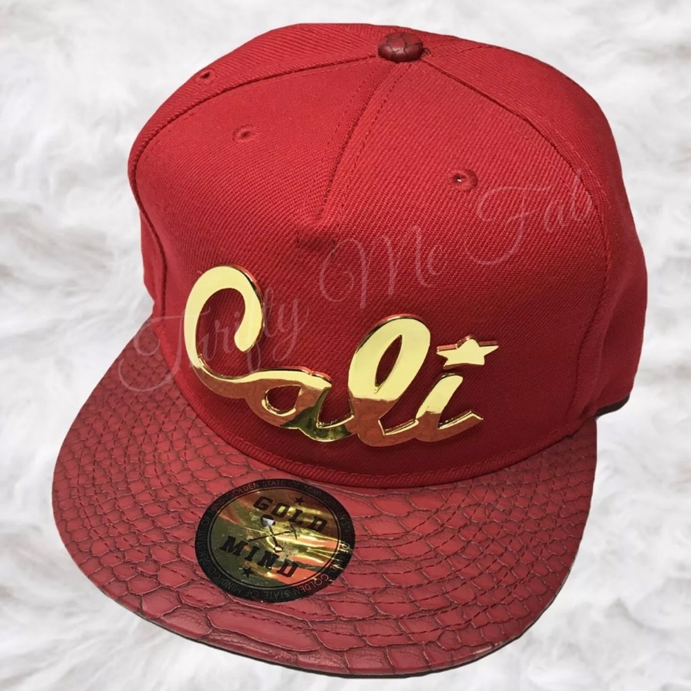 Cali Red/Gold Hat