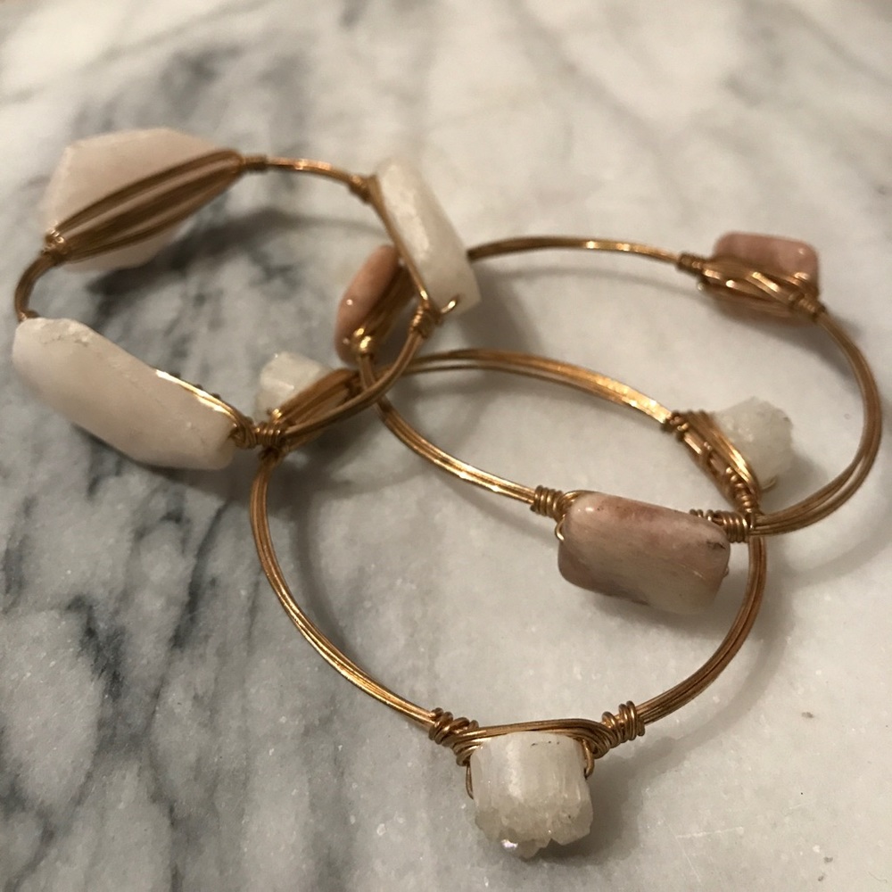 3 Bourbon & Bow ties bangles