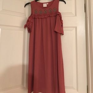Lauren Conrad cold shoulder dress