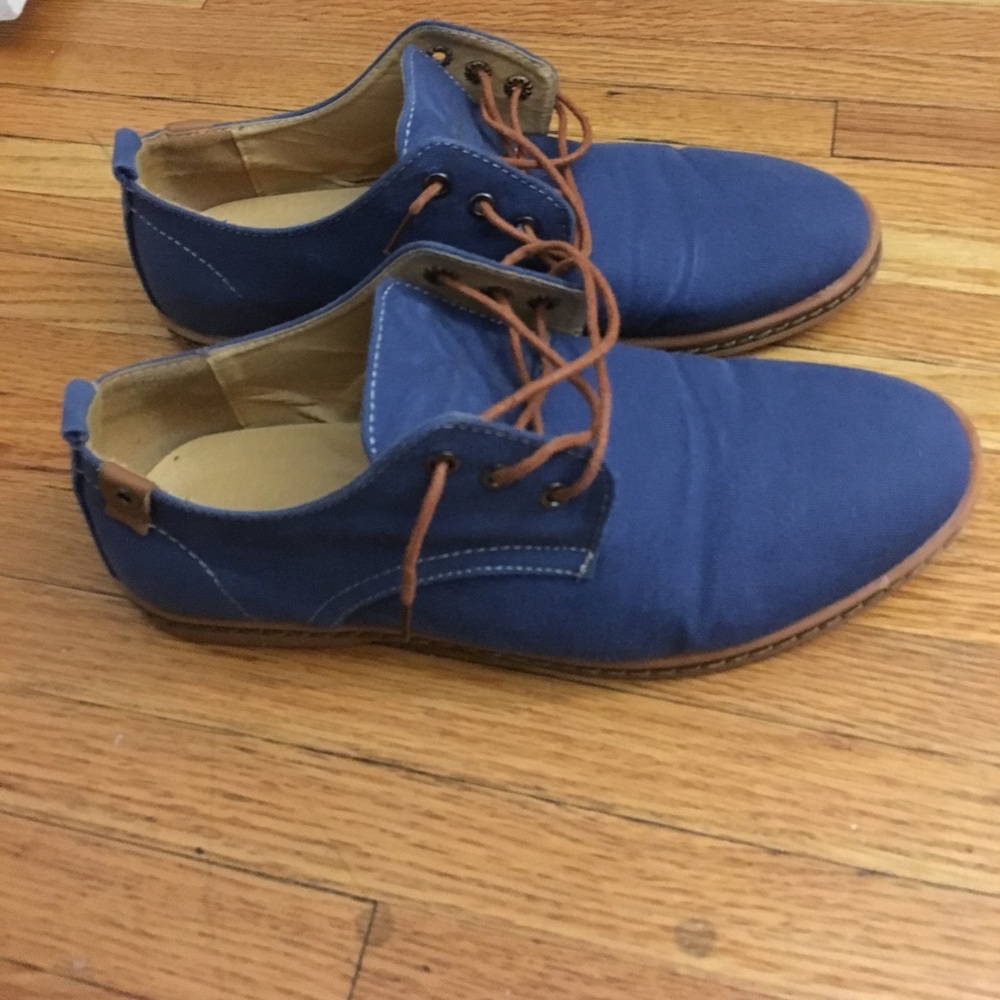 Blue dress/casual shoes