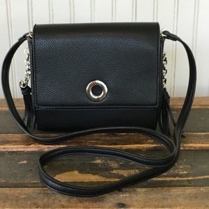 Street level handbags. Cross body with flap.