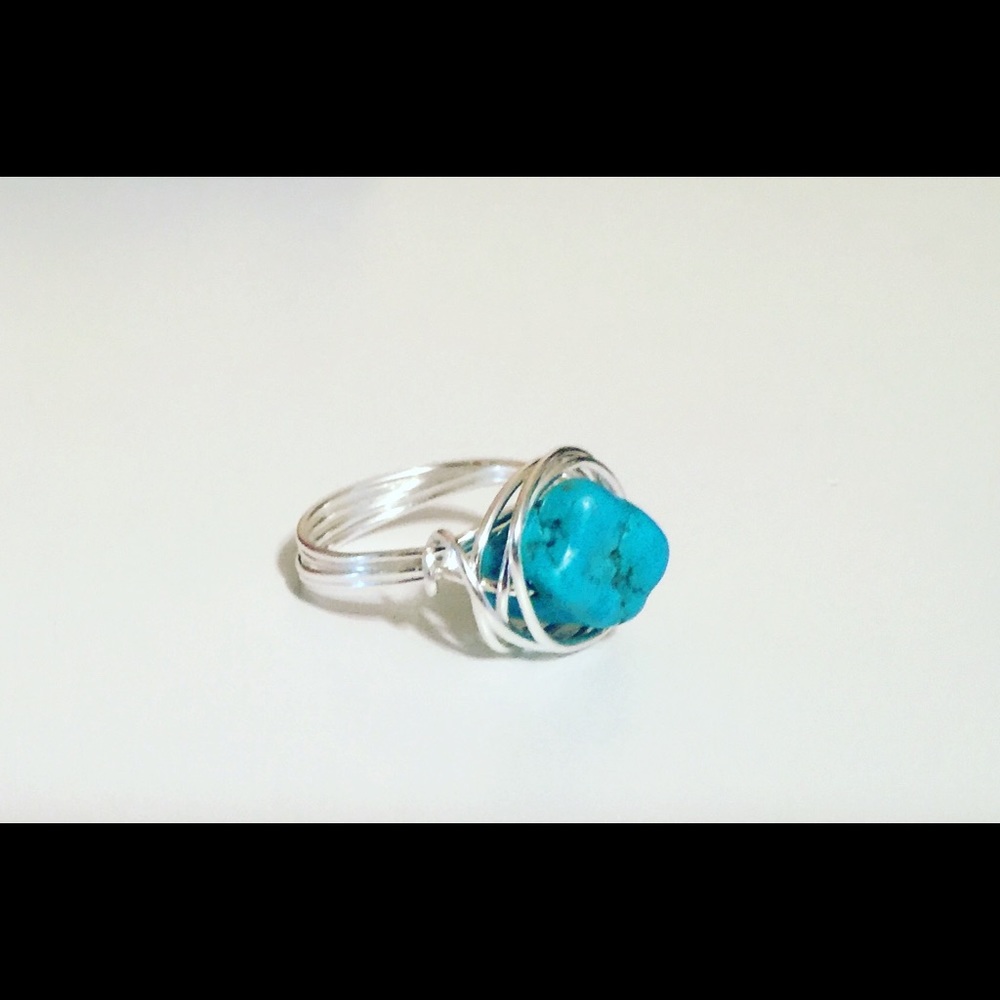 Handmade wire wrap rings