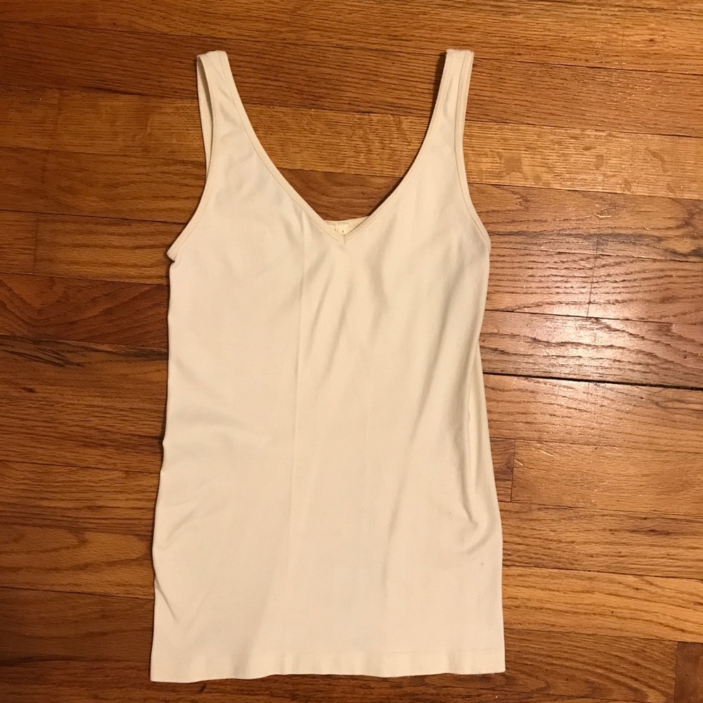 ANTHRO e-by Eloise Cream Cami SMALL