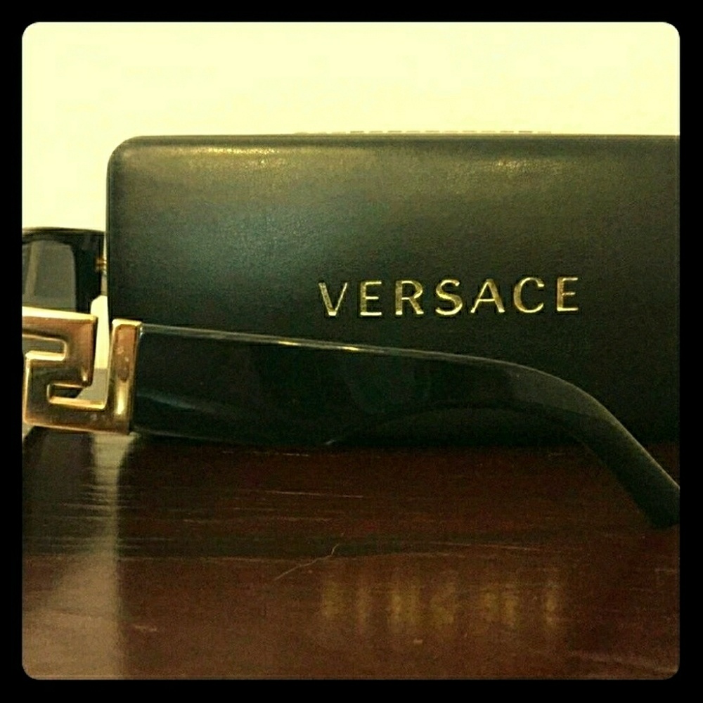SOLD Authentic Versace Polarized Sunglasses