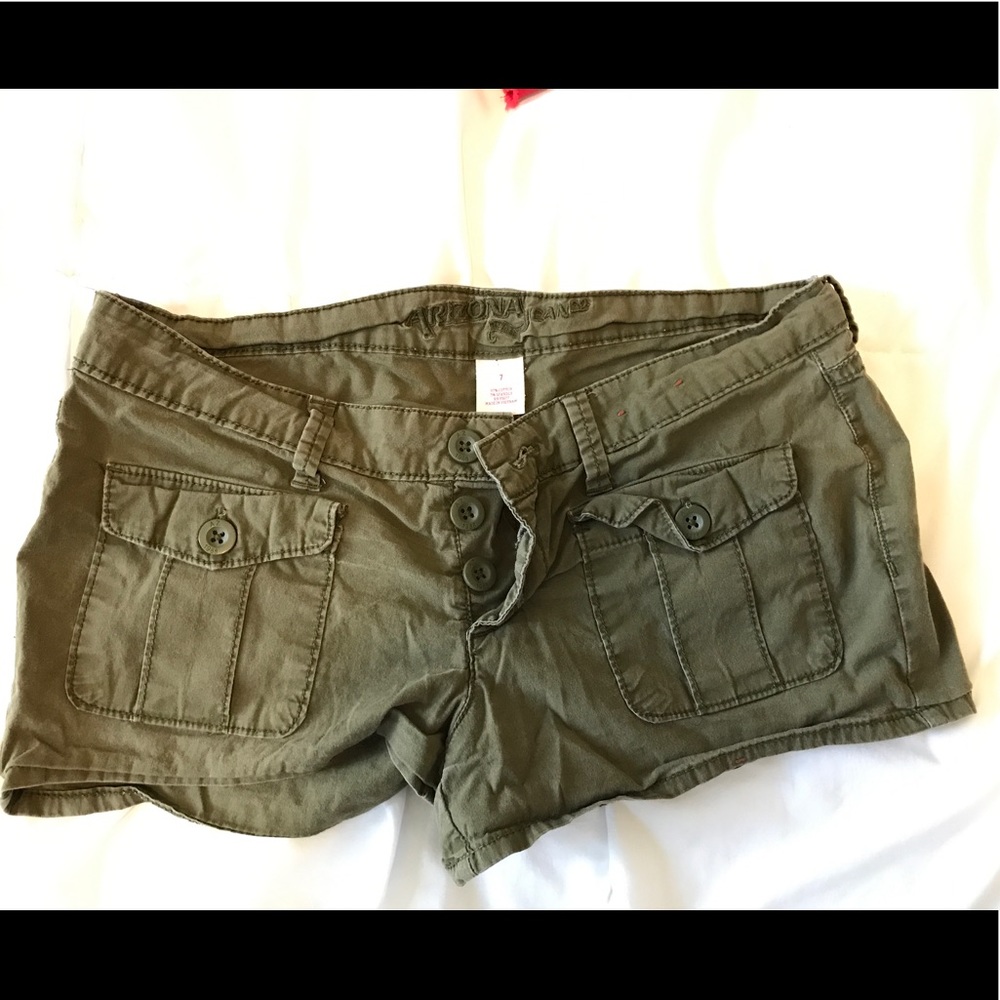 Green shorts