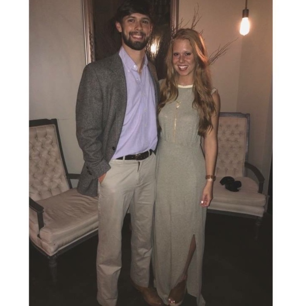 Free People olive maxi MEDIUM