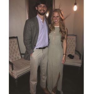 Free People olive maxi MEDIUM