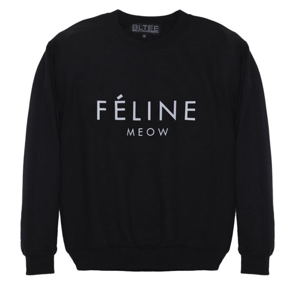 Brian Lichtenberg Feline Meow Sweatshirt