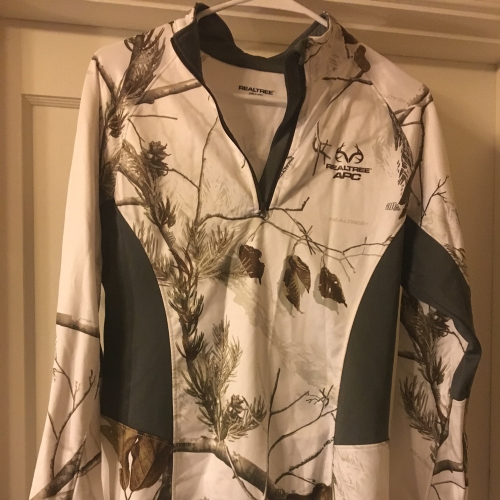 Real tree half zip